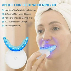 Kit Blanqueador dental luz led Dientes Blancos